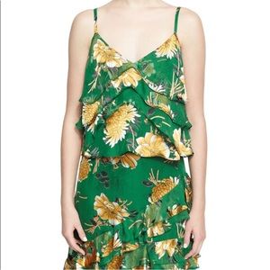 ❤️ Alice + Olivia Vanessa Tiered Multi Layered Tank Top/Camisole Size XS